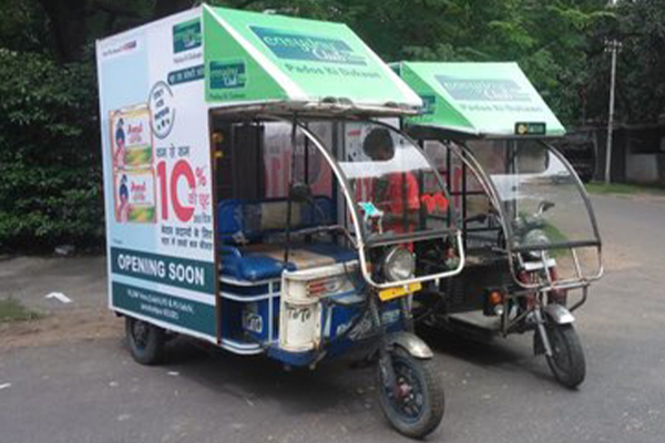 E-rickshaw Advertising